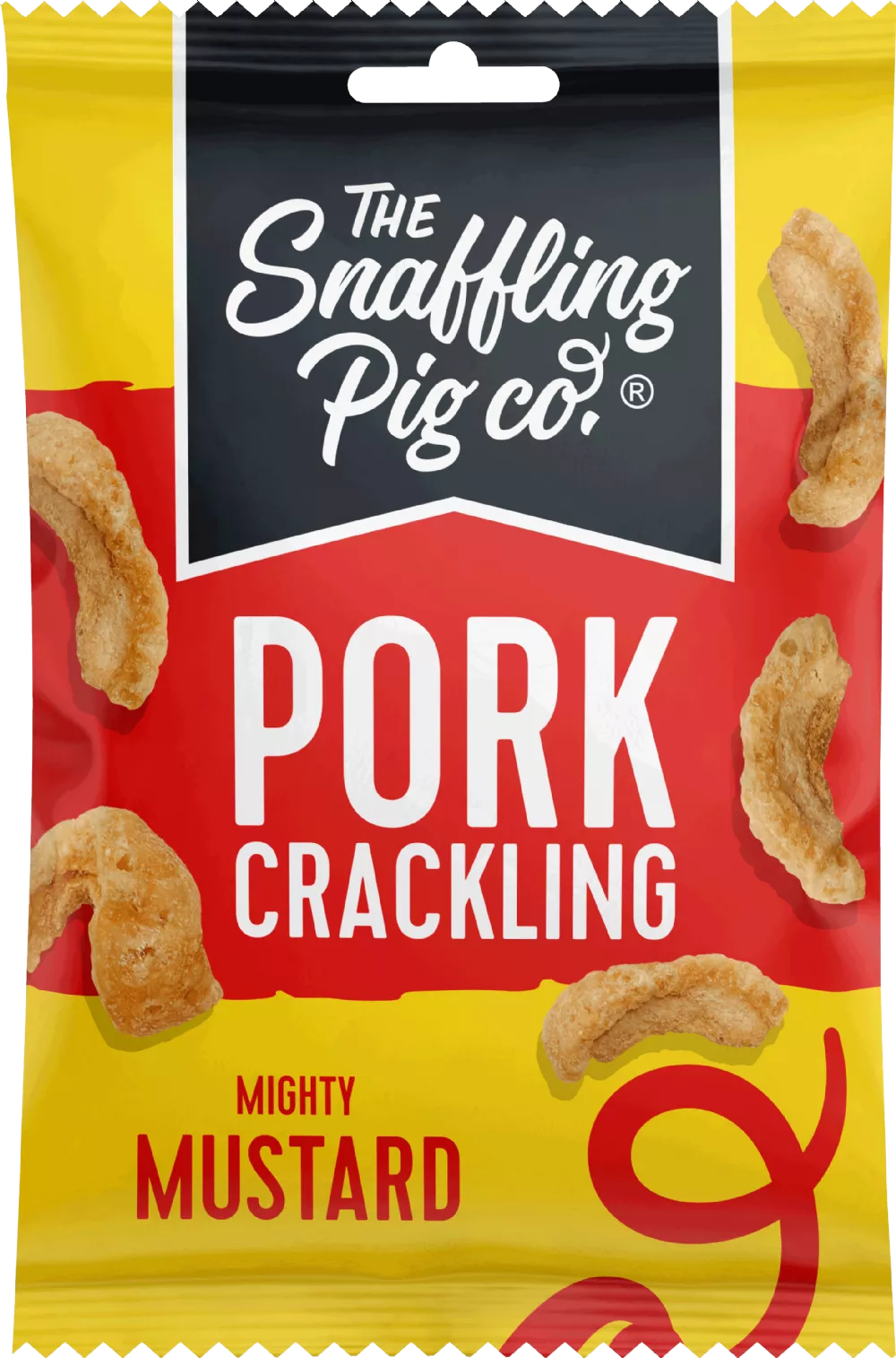 Pork Crackling - Mighty Mustard 40g