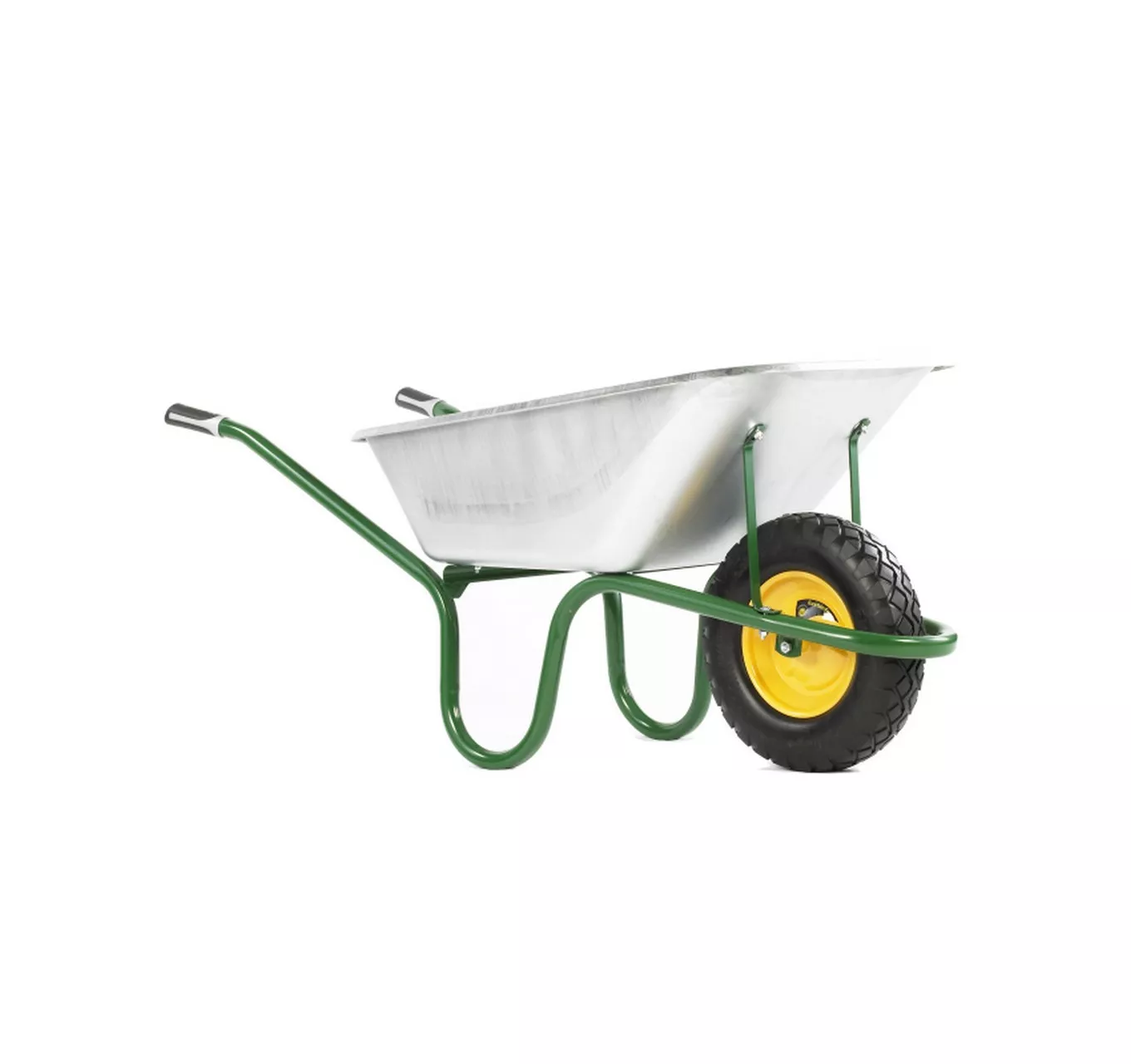 120L Ultimate Wheelbarrow Galvanised Puncture Free