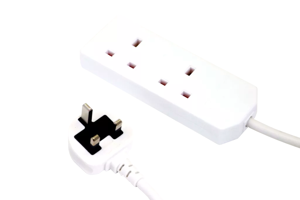 Securlec 2 Gang Extension Lead 13amp 3m