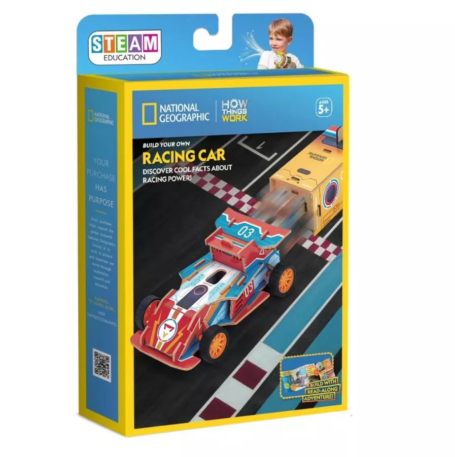 How Things Work Build & Play Kit - Racing Car