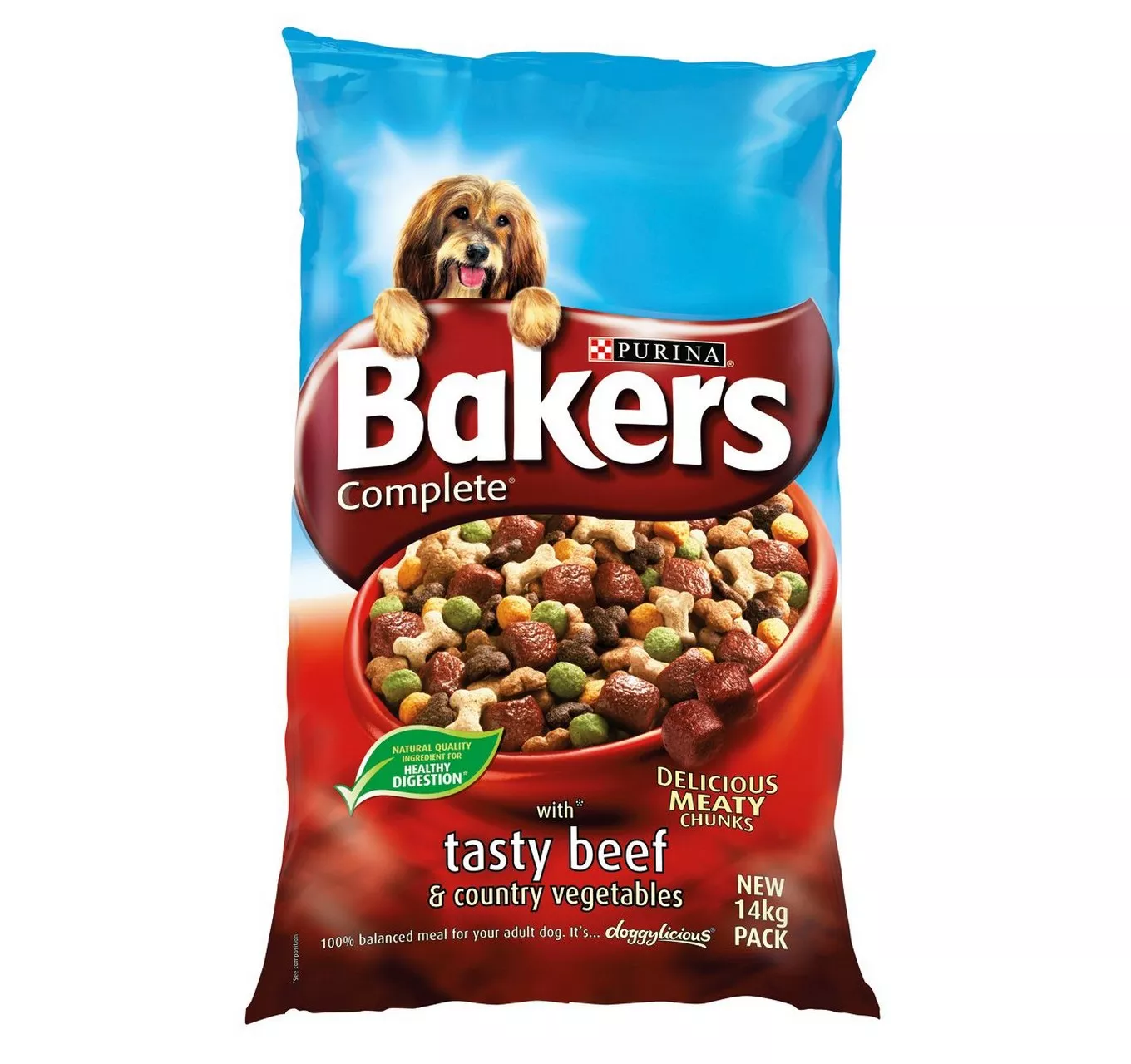 Bakers Adult Beef & Veg 14kg