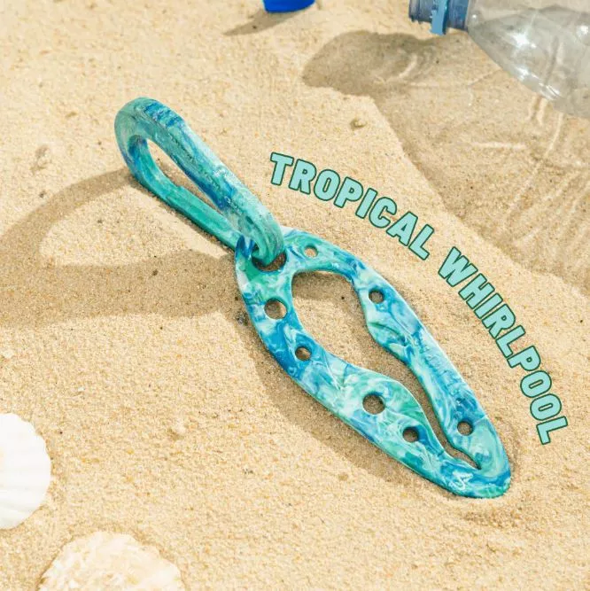 PooPal Recycled Poo Bag Holder - Tropical Whirlpool