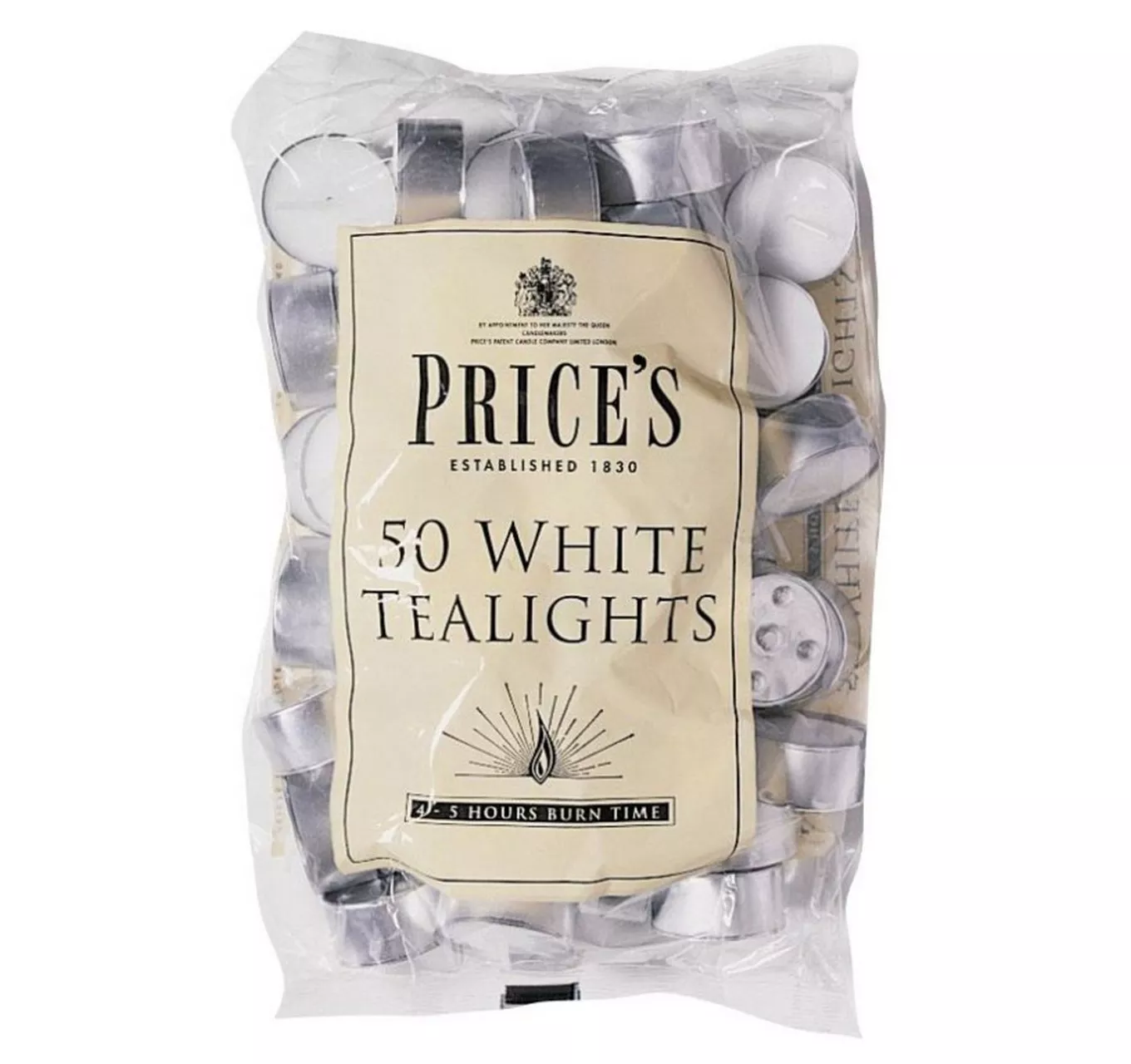 White Tealights 50pk