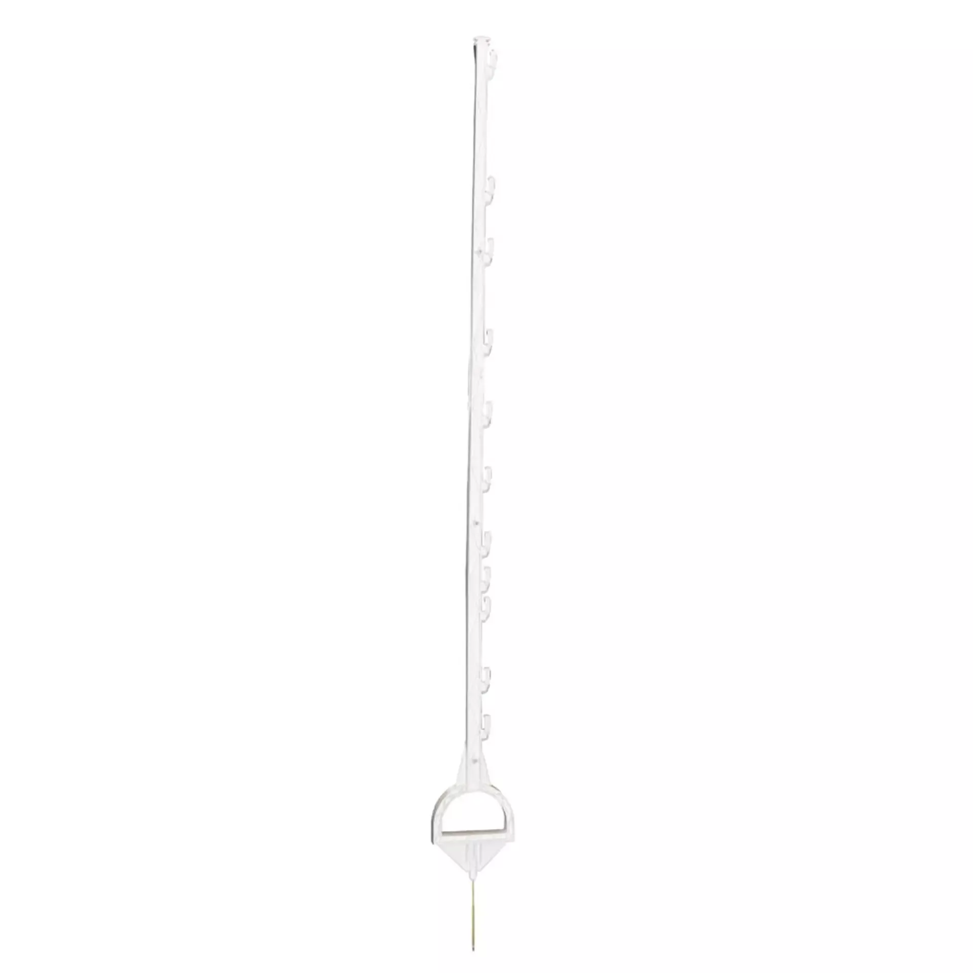 Stirrup Tall Horse Post White 155cm - each