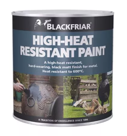 Blackfriar High-Heat Resistant Paint Black 500ml