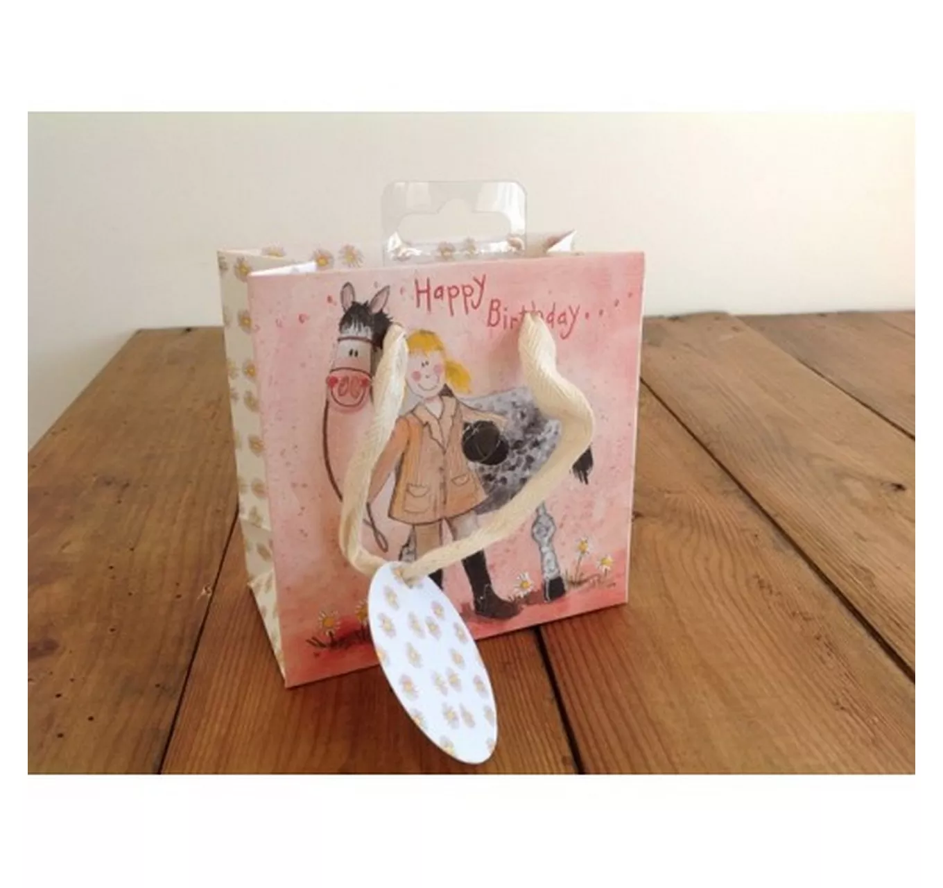 Girl & Horse Gift Bag (S)