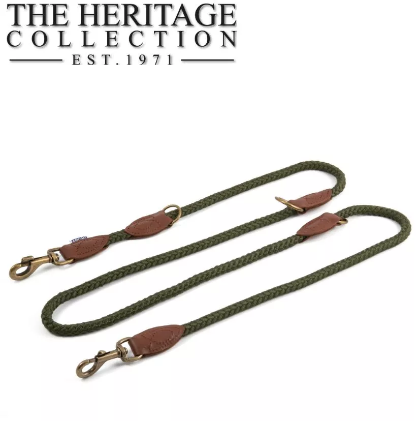 Heritage Multiway Rope Training Lead Green 12mm x 2m