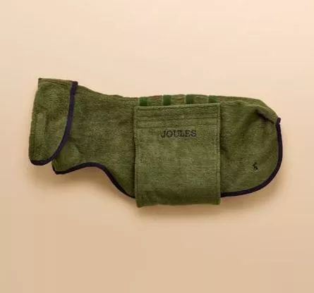 Joules - Khaki Drying Coat Med