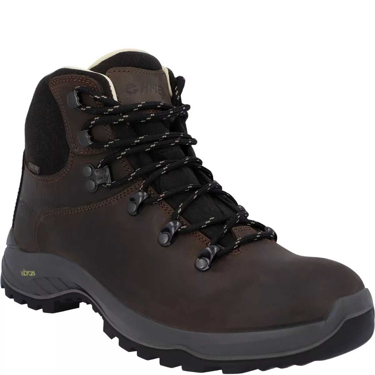 Mens Ravine Pro Vibram Leather WP Hiking Boots Brown