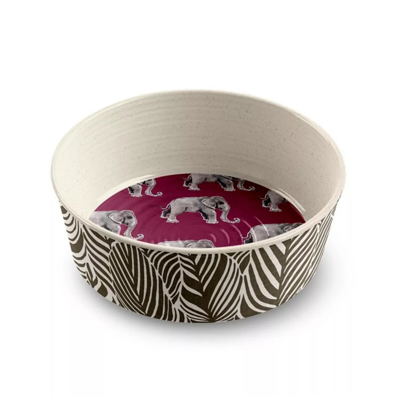 Tarhong Safari Pet Bowl Elephant Medium 6.7" x 2.3"