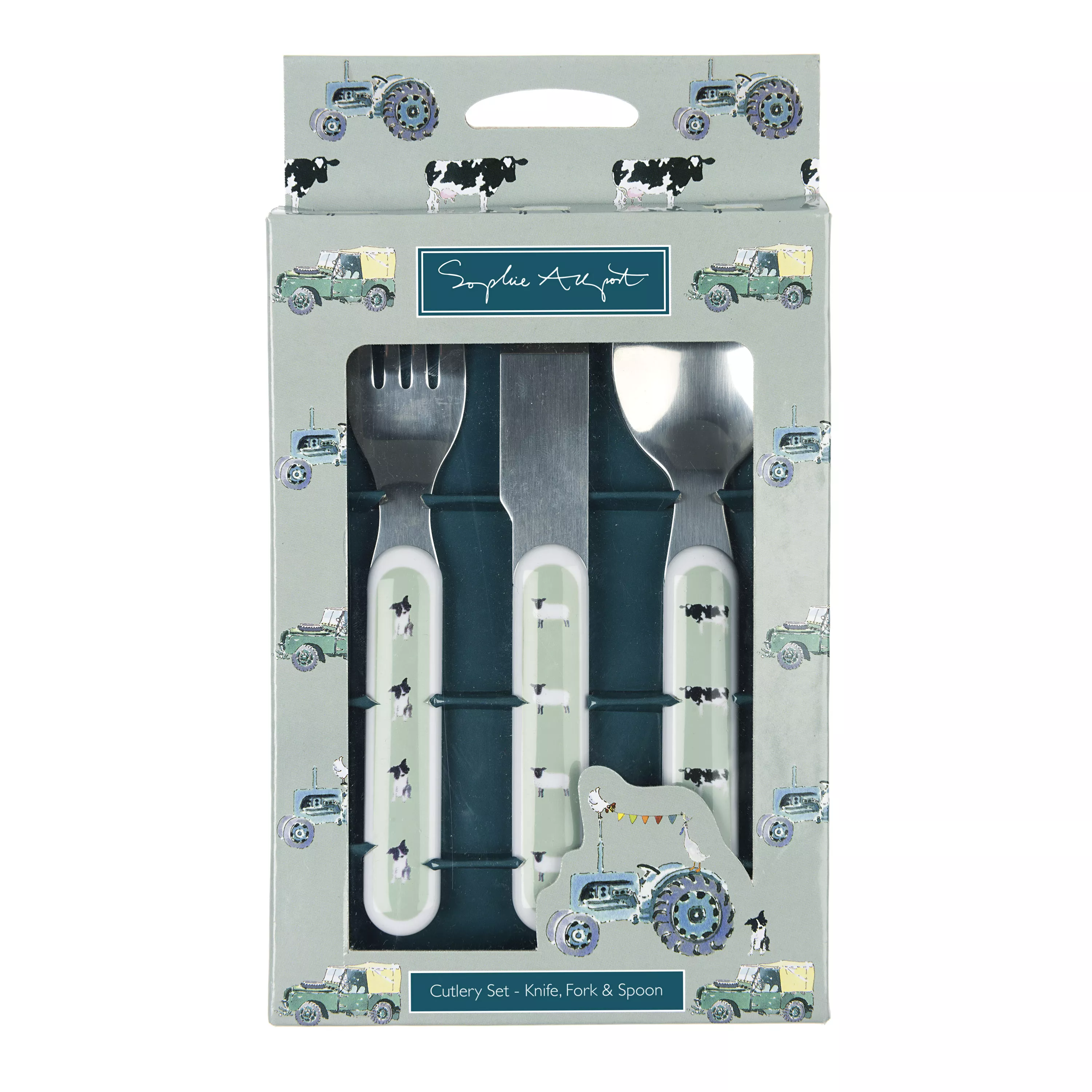 Cutlery Set - Melamine - Childrens - On The Farm