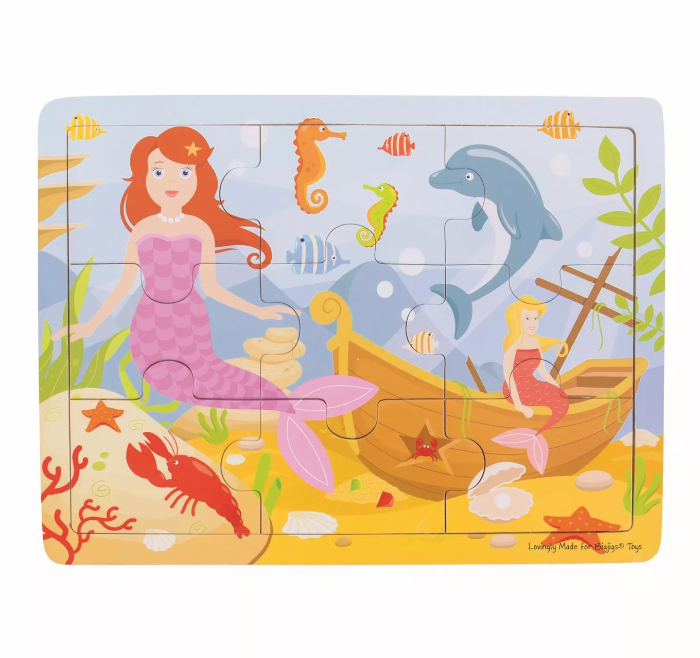 Tray Puzzle - Mermaid
