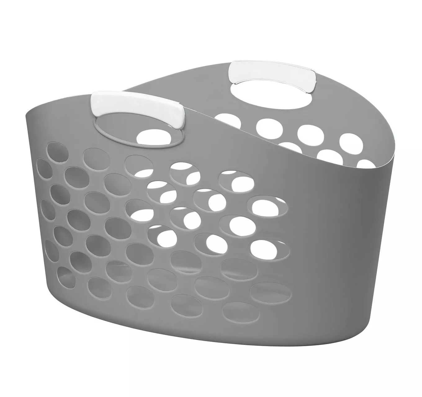 Laundry Basket 45L - Grey