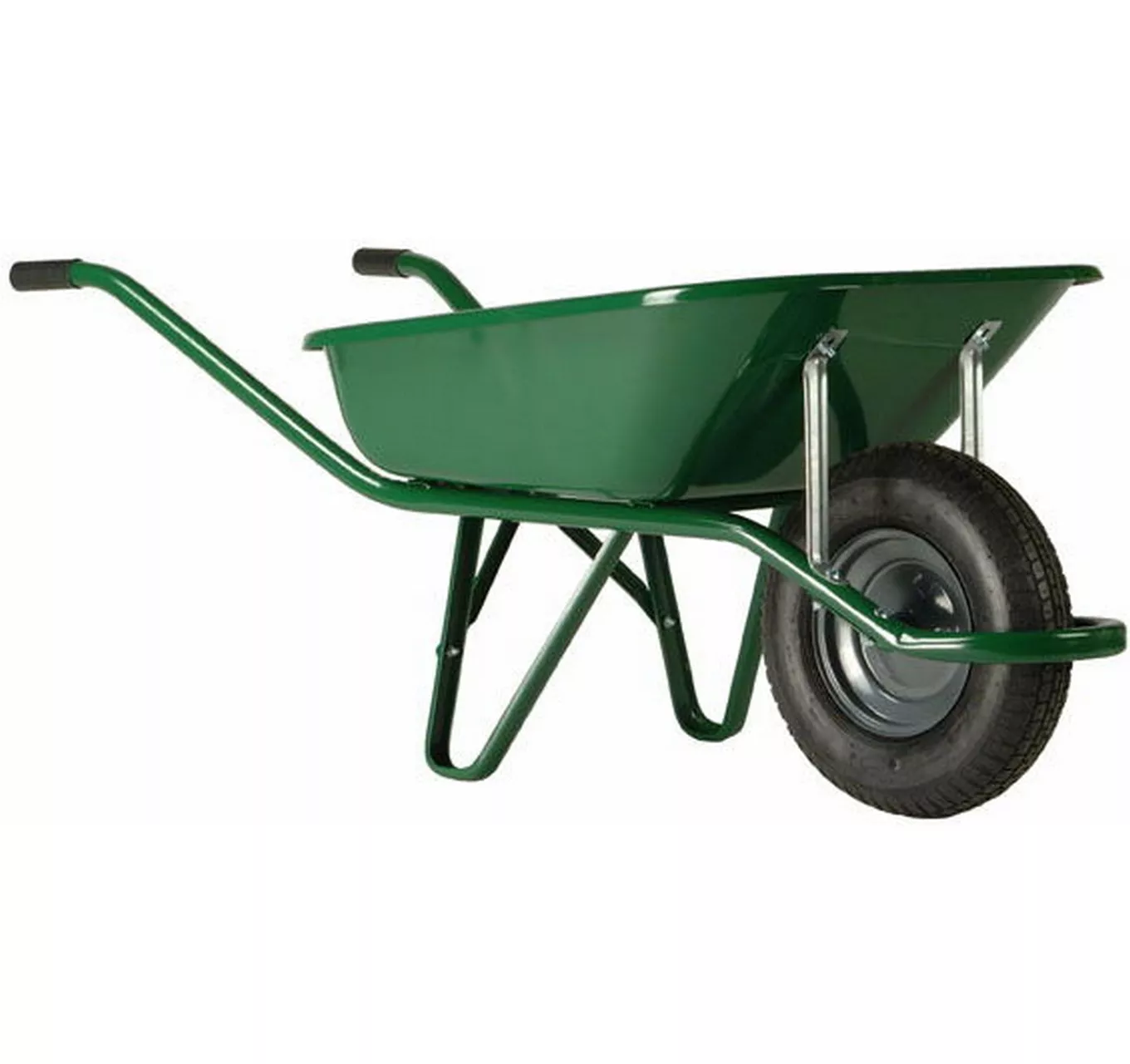 90L Original Metal Wheelbarrow Green