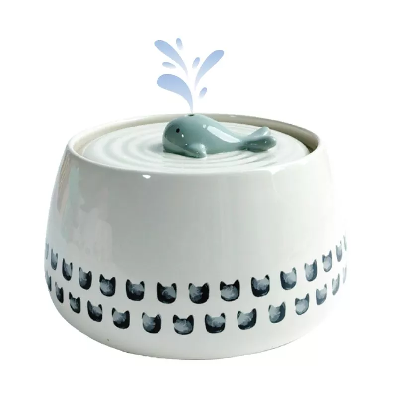 Whale Cat Fountain
