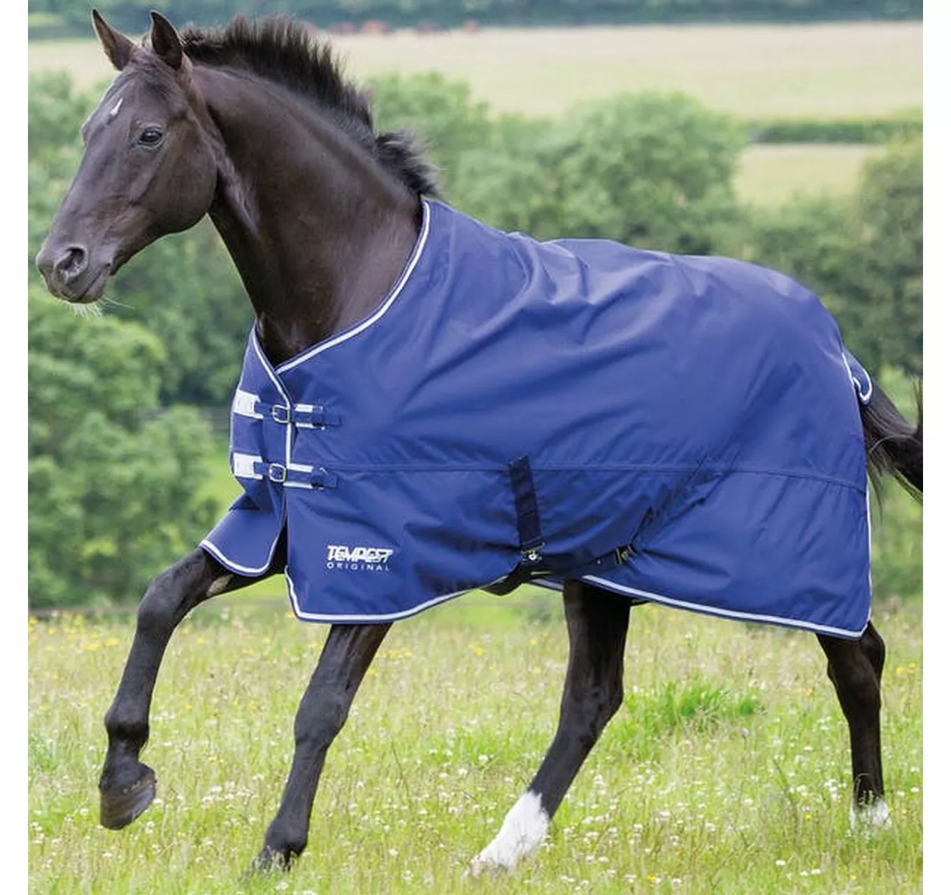 Lite Turnout Rug Navy