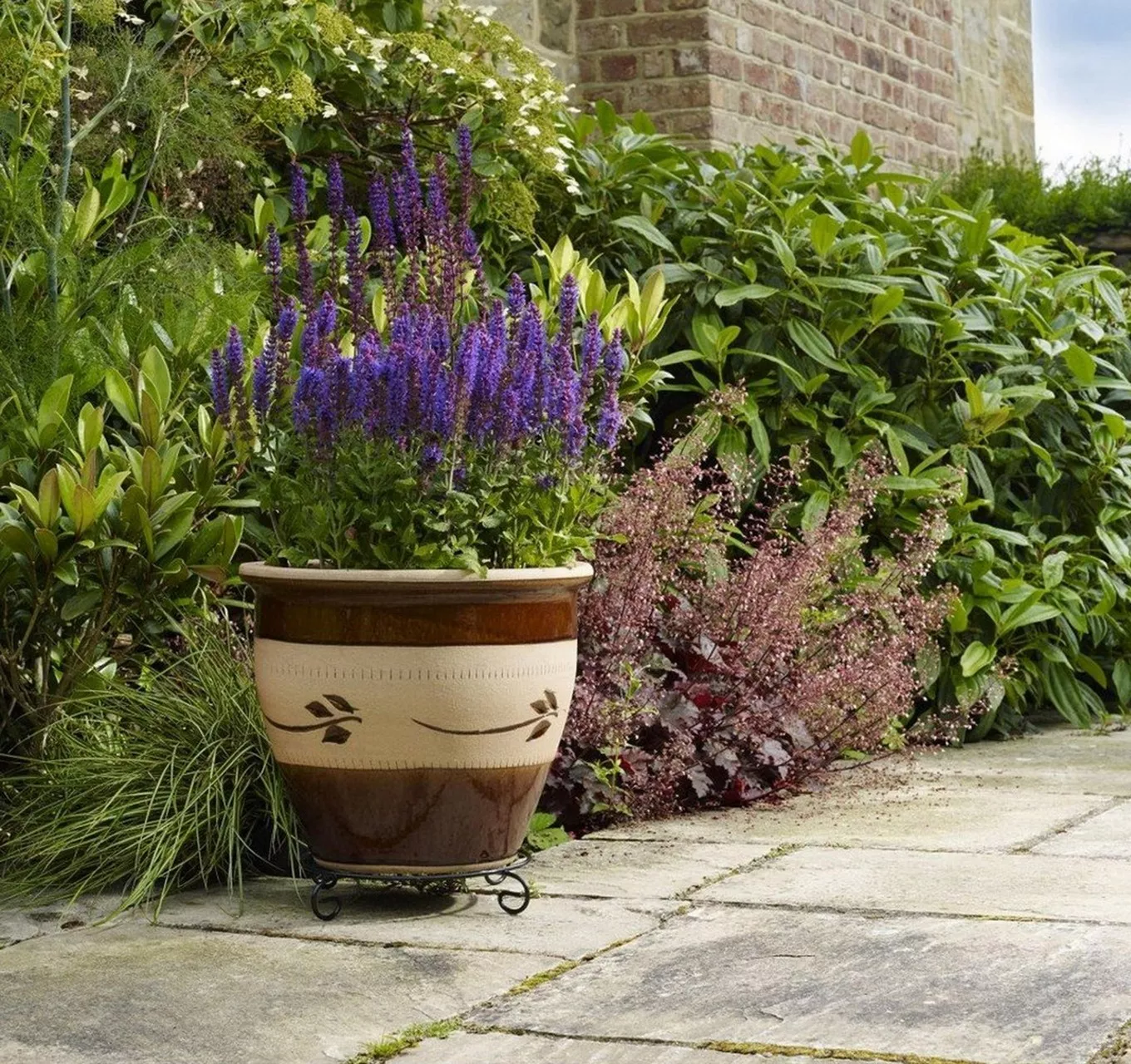 Carved Malay Planter