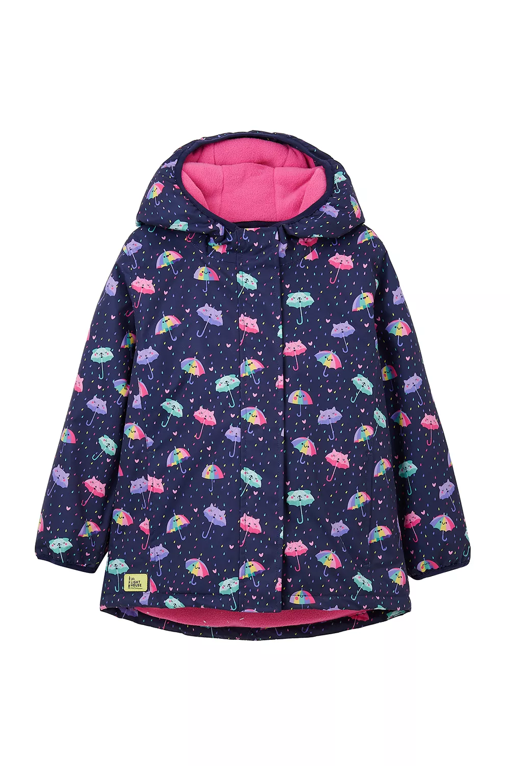 Freya Girls Coat Umbrella Print 6-7 Yrs