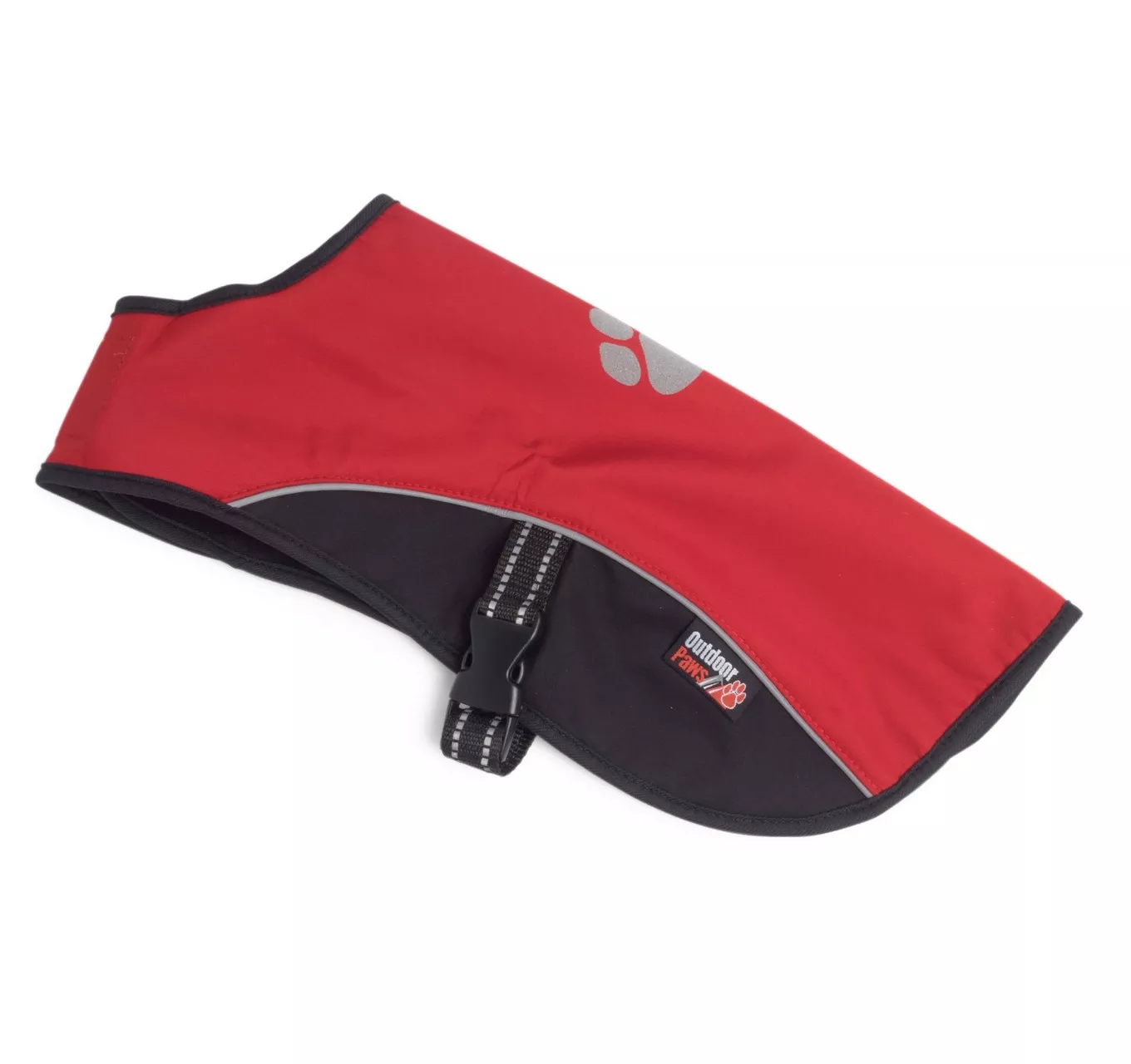 Outdoor Paws Dog Coat Red