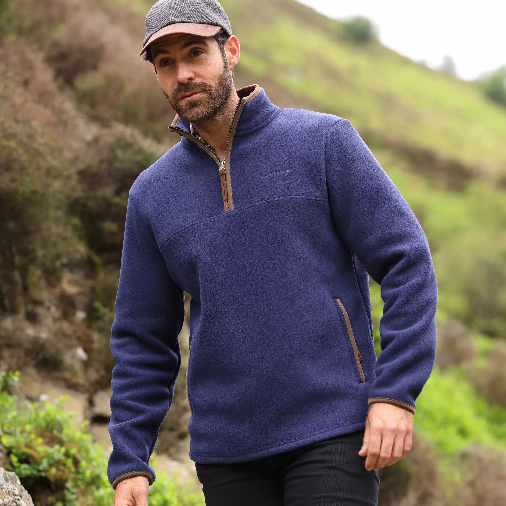 Aubrion Core Gents Half Zip Fleece