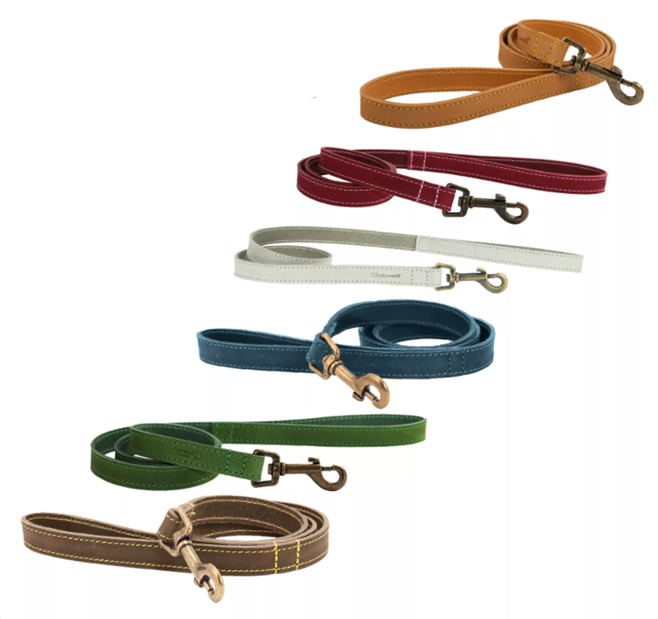 Timberwolf Leather Lead