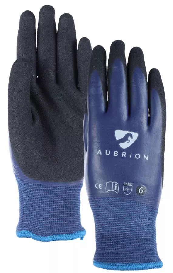 Aubrion Winter Work Gloves Navy XL