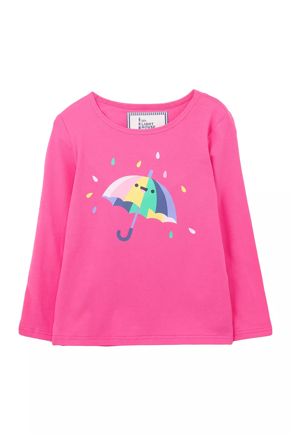 Causeway Long Sleeve T-Shirt Umbrella Print 2-3 Yrs