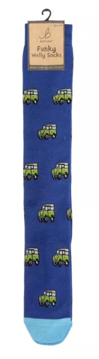 Funky Welly Socks 4x4 Vehicle Size 4-8