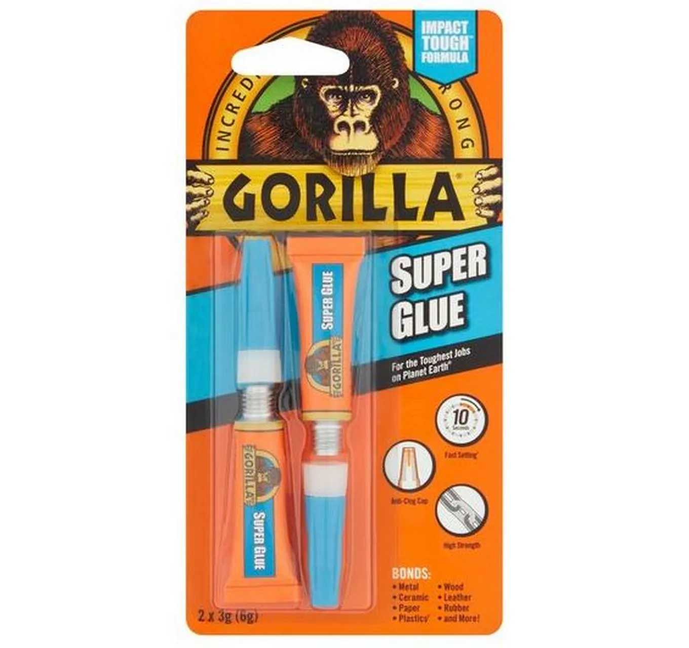 Gorilla Super Glue 2x 3g