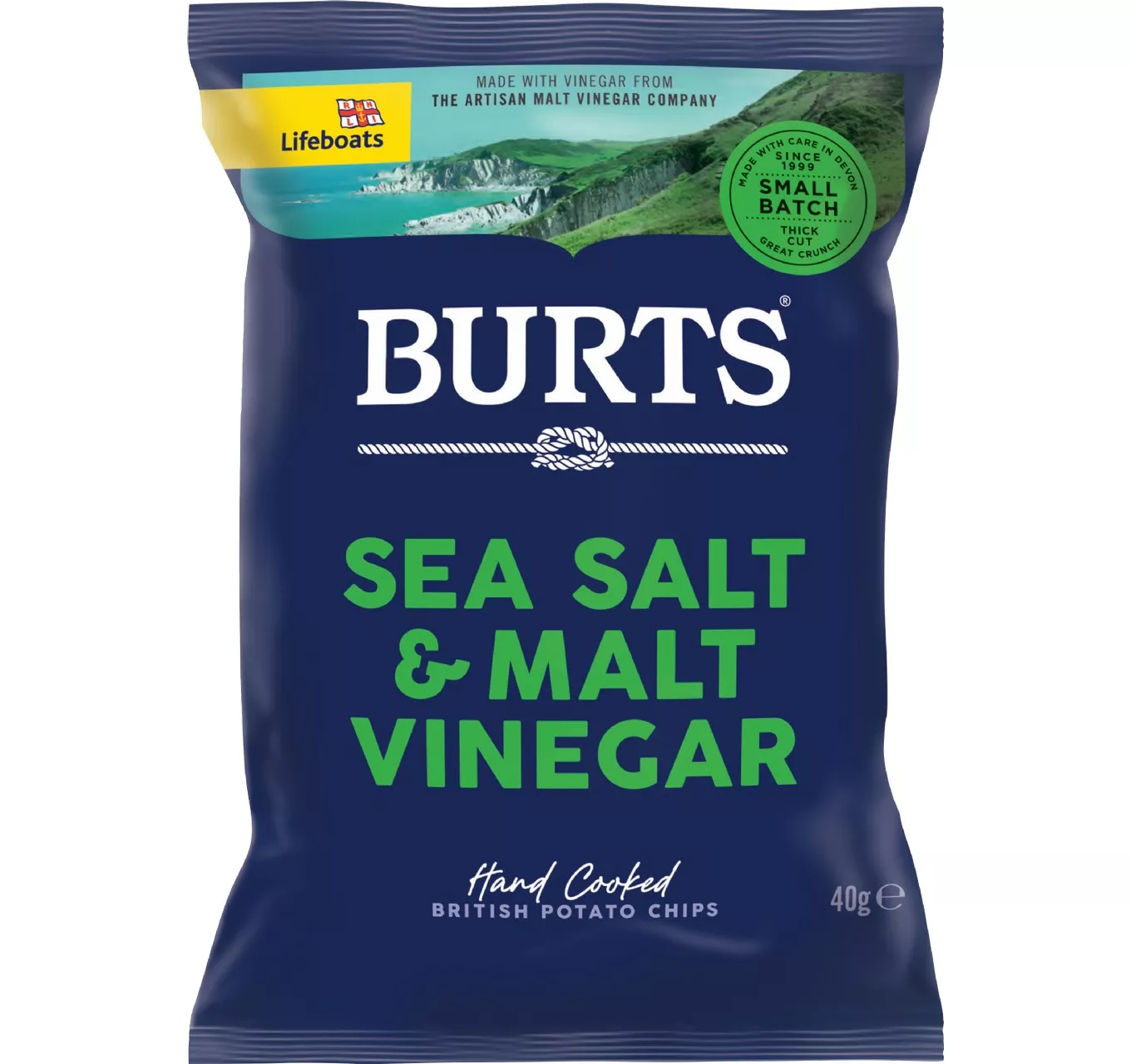 Burts Salt & Vinegar 40g