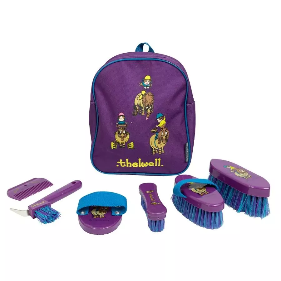 Thelwell Collection Complete Grooming Kit Rucksack - Pony Friends