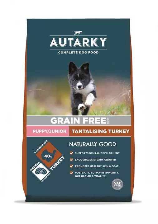 Autarky Grain Free Puppy/Junior Turkey 10kg