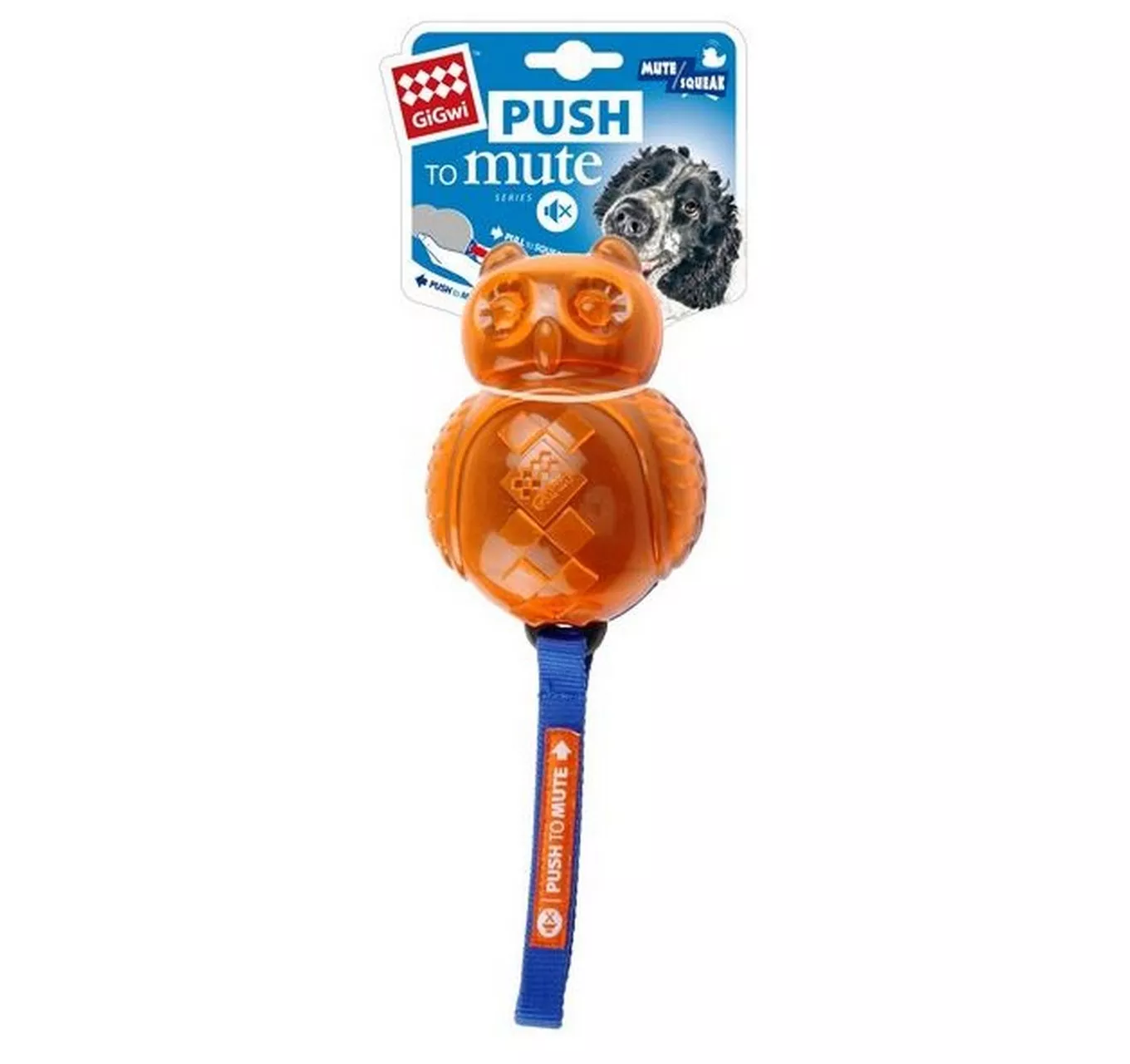 Push To Mute Owl - Orange