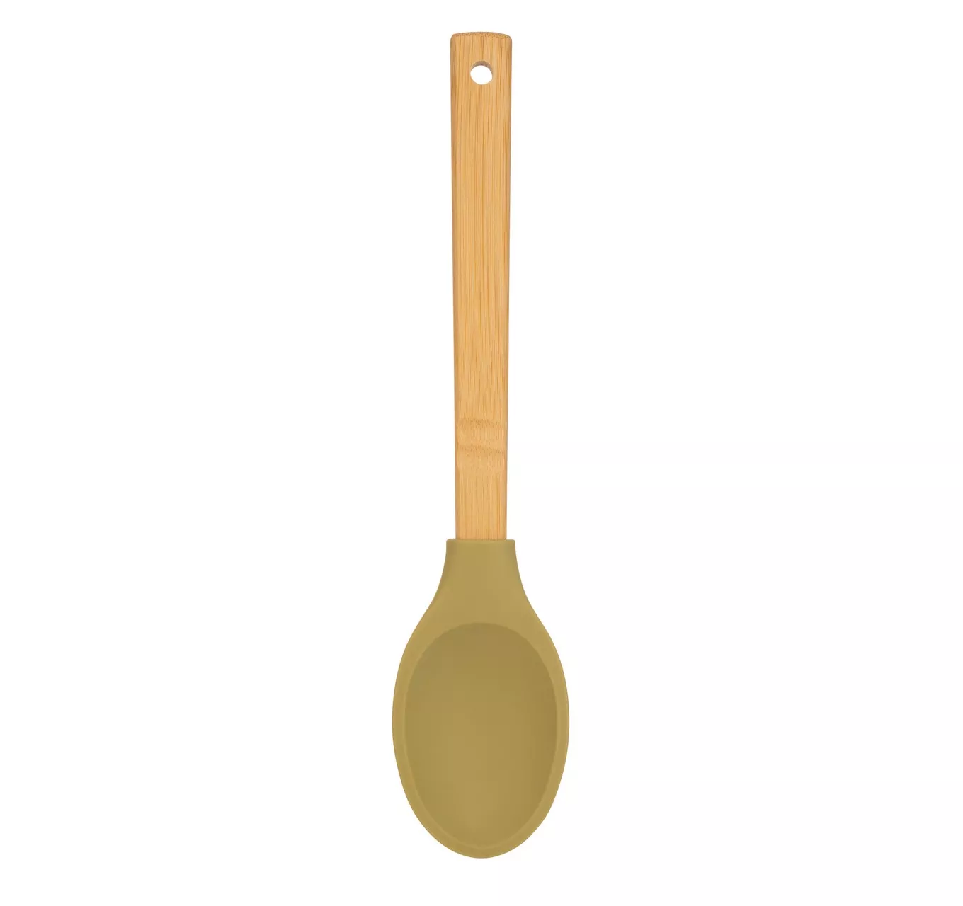 Bamboo & Silicone Spoon