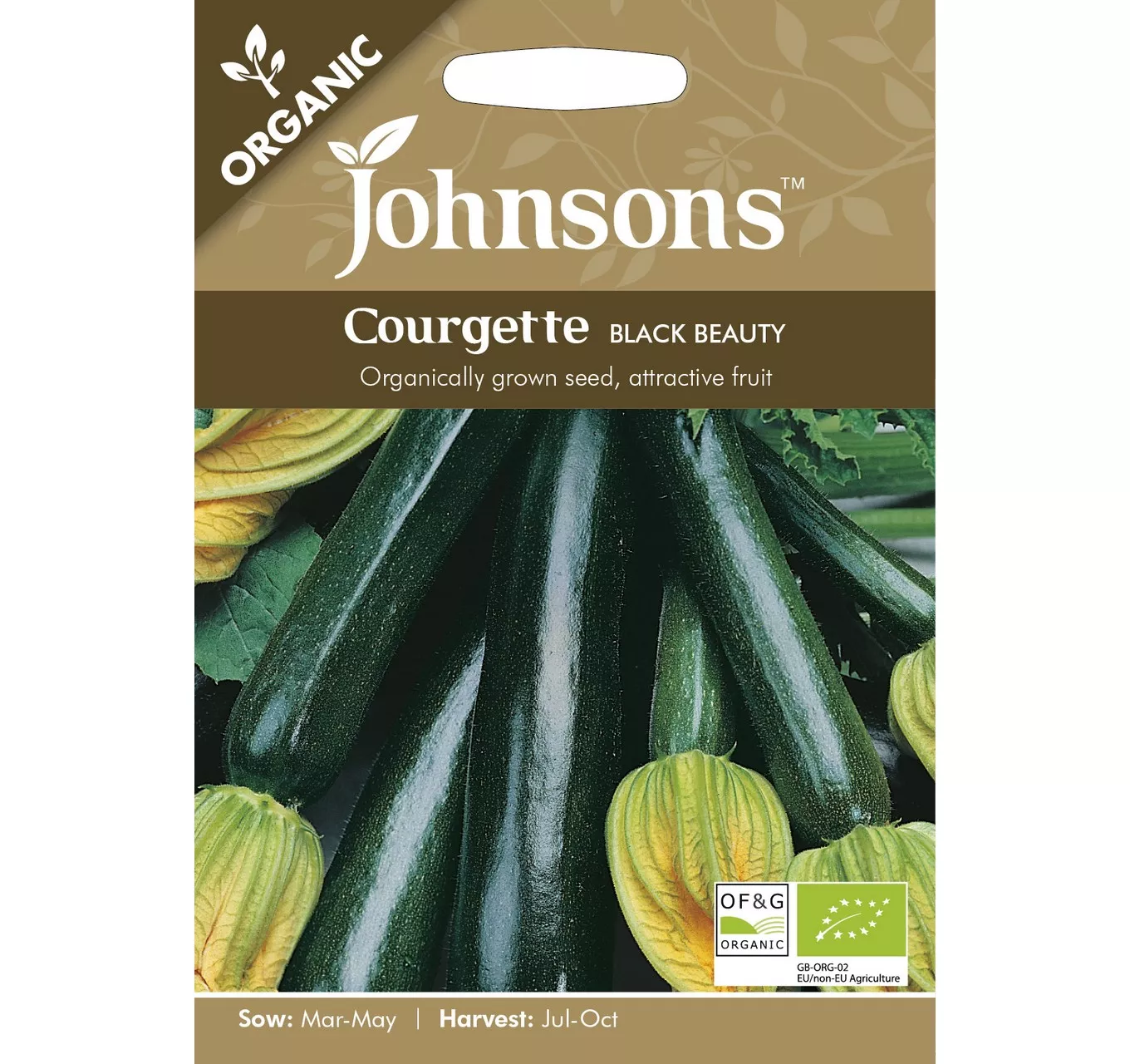 ORG Courgette Black Beauty