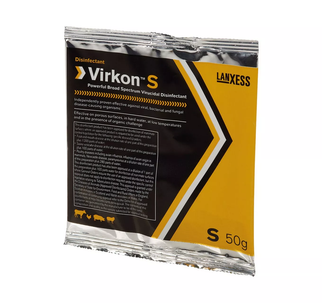 Virkon S 50g Sachet - Each