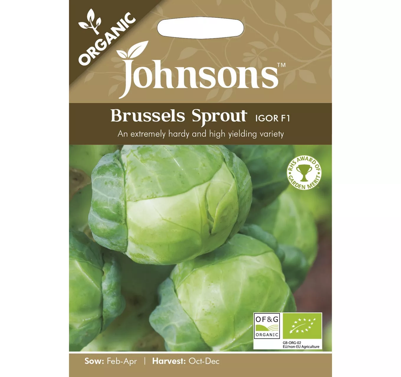 ORG Brussels Sprout Igor F1