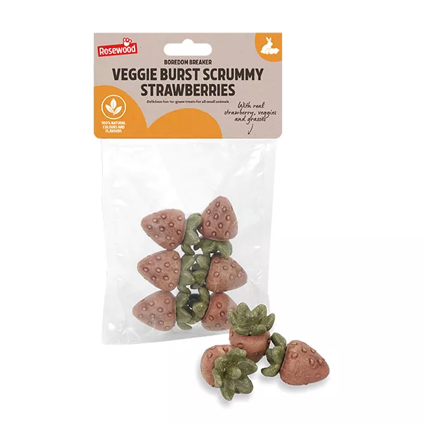 Veggie Burst Scrummy Strawberries 6pk