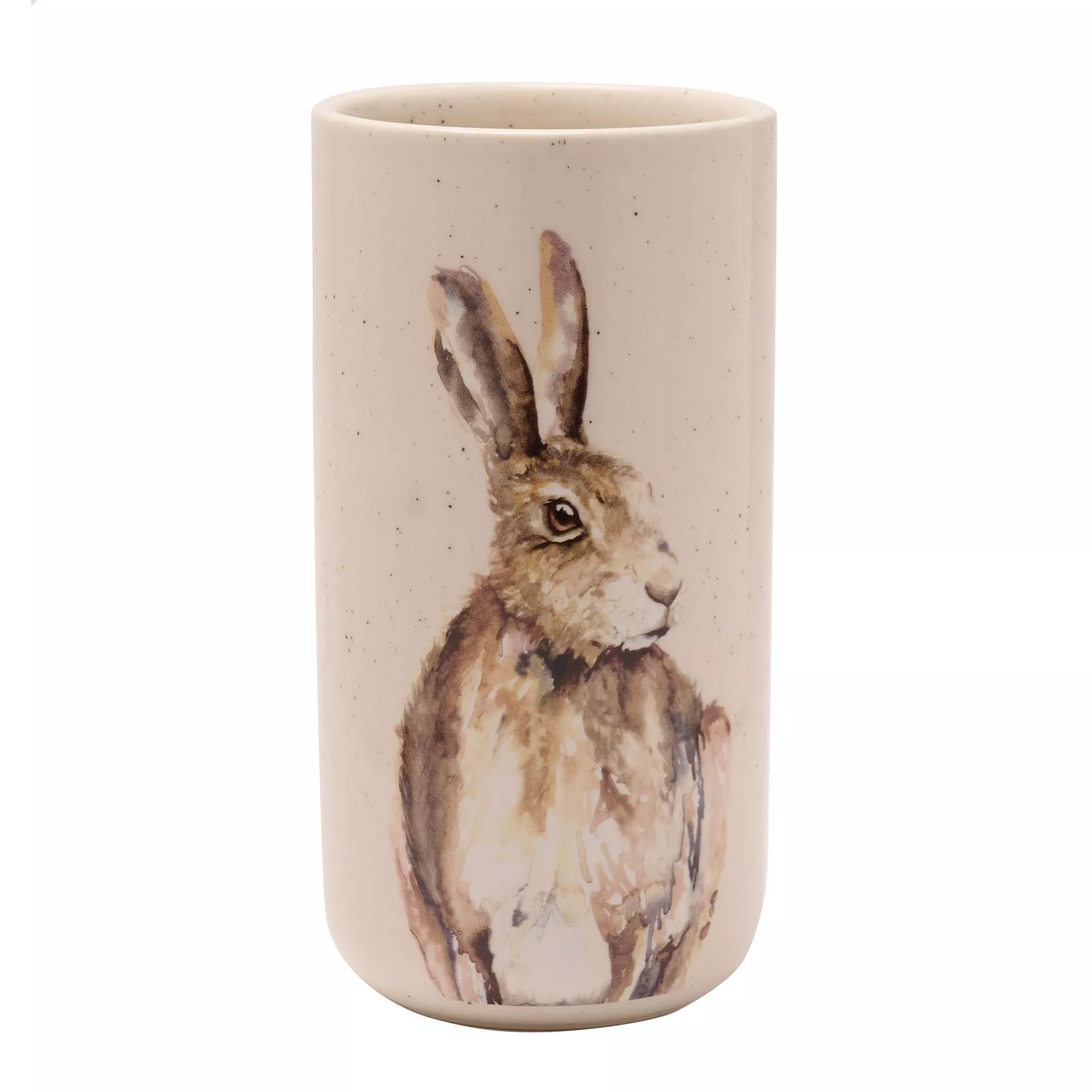 Meg Hawkins Tall Ceramic Vase - Hare 10 x 20cm