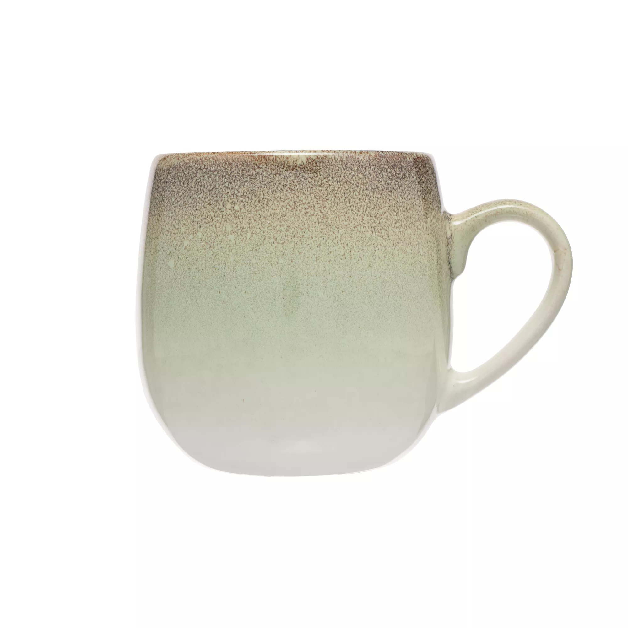 Reacive Glaze Ombre Mug - Green