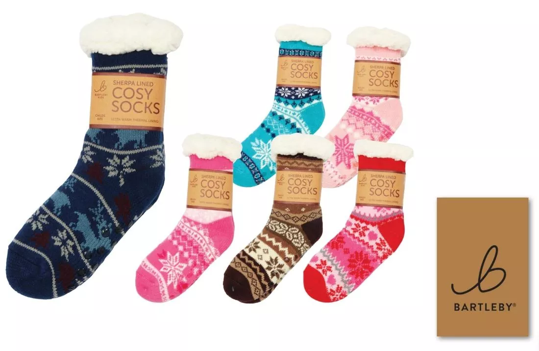 Child Sherpa Cosy Socks - Pair