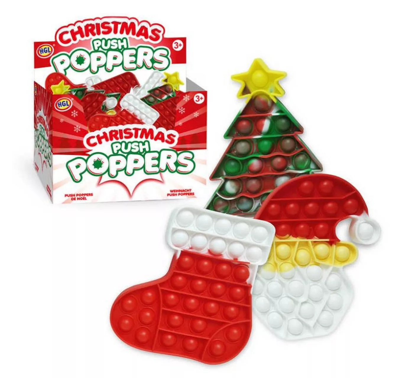 Christmas Push Popper - Each