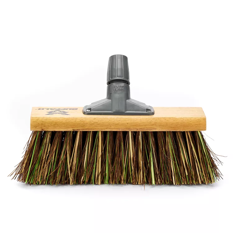 Buffalo Stiff Bassine Mix Scavenger Broom Head 13"