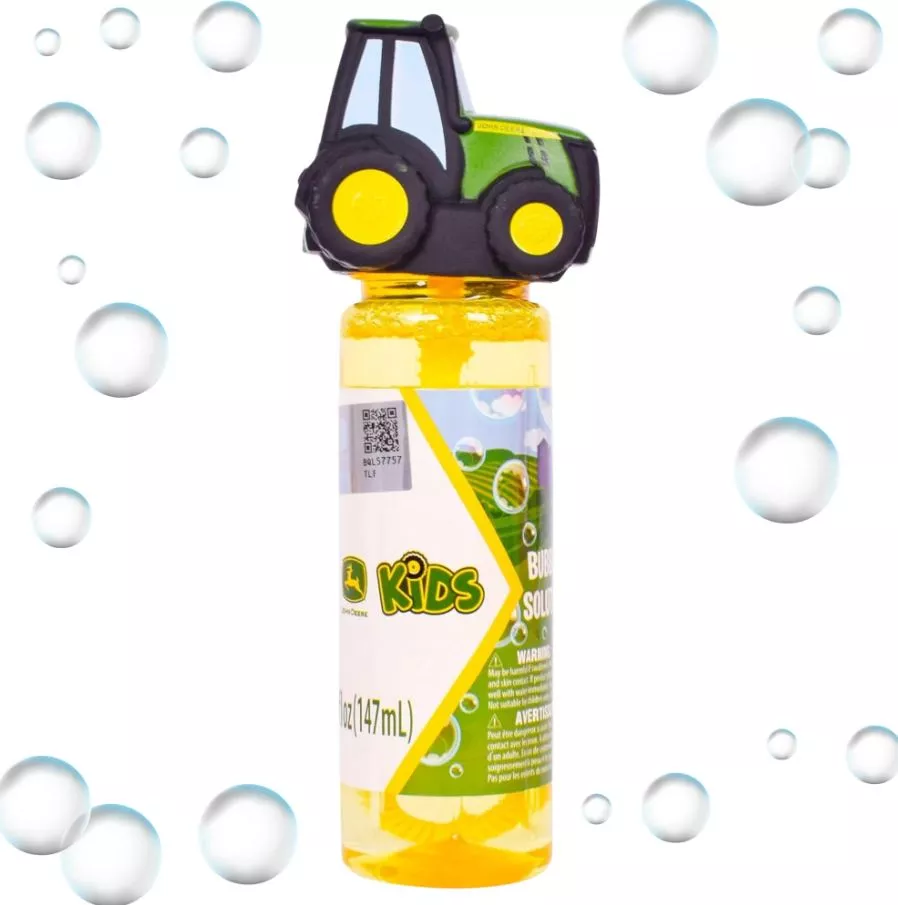 John Deere Tractor Top Bubble Bottle