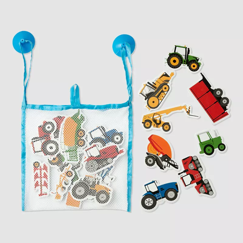 Farm Machines Bath Stickers