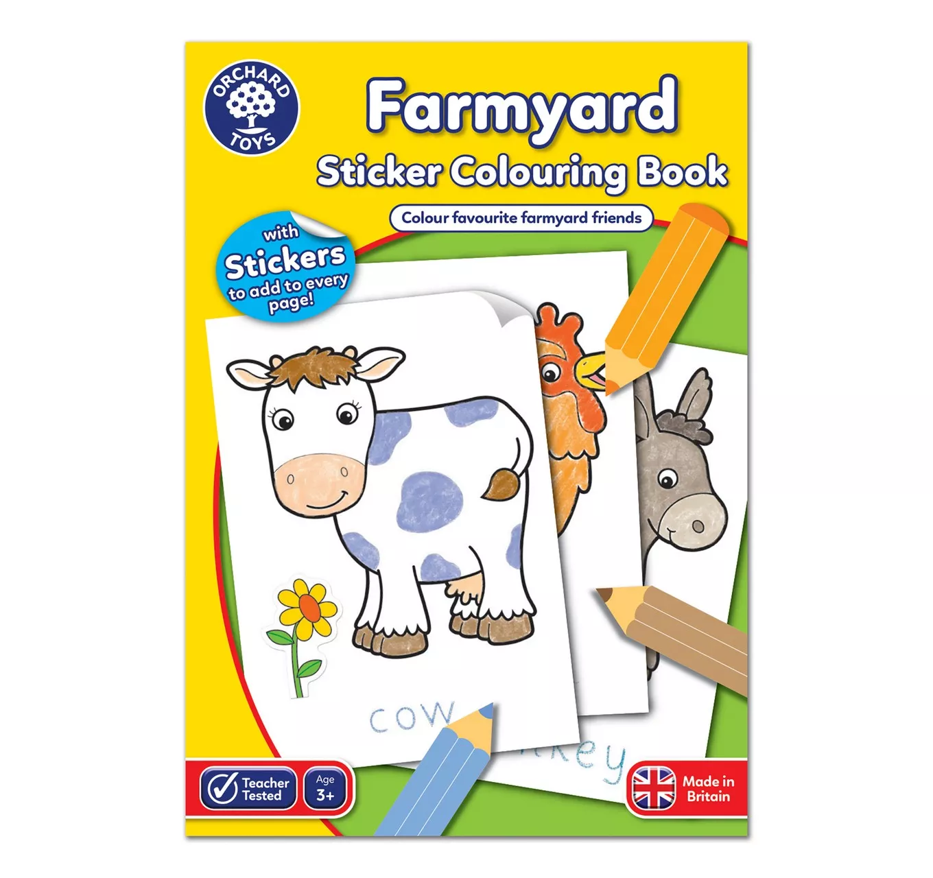 Farmyard Colouring Book