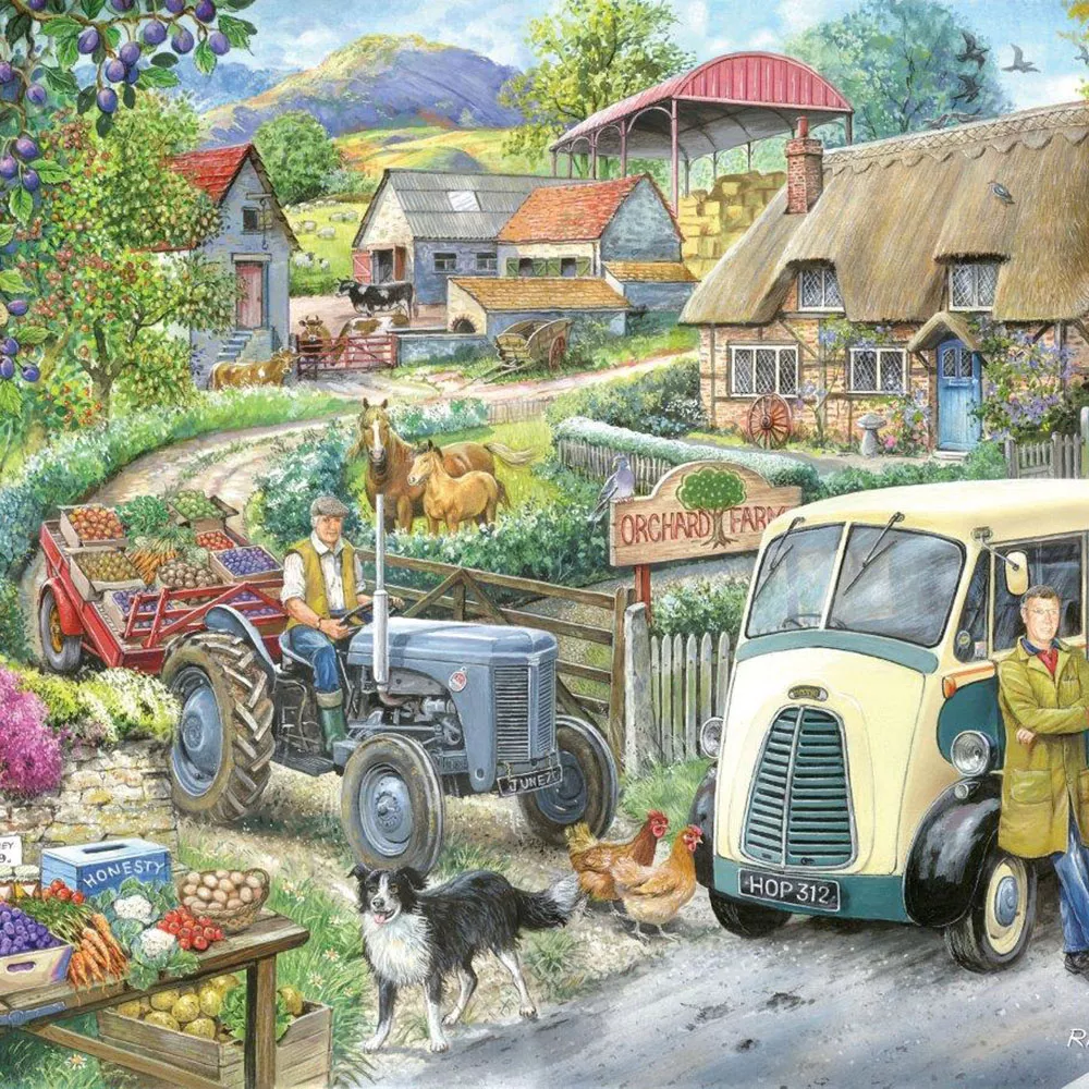 Plum Jam 1000 Piece Puzzle