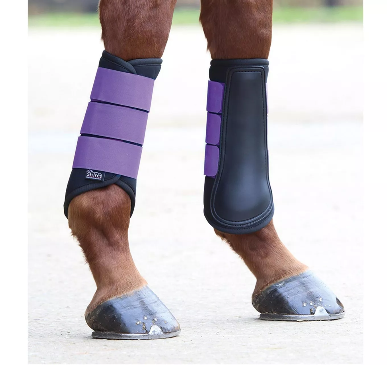 Neo Brushing Boots Purple Full