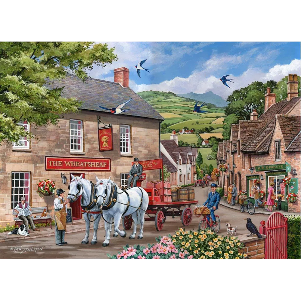 Pulling Their Weight BIG 500 Puzzle