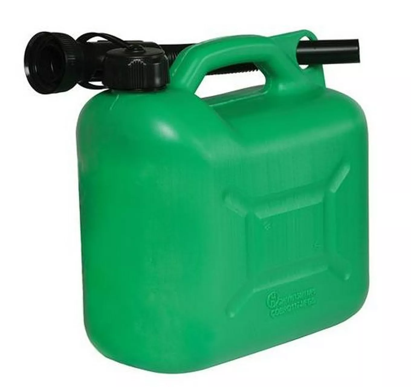 Green Plastic Fuel Can 5L